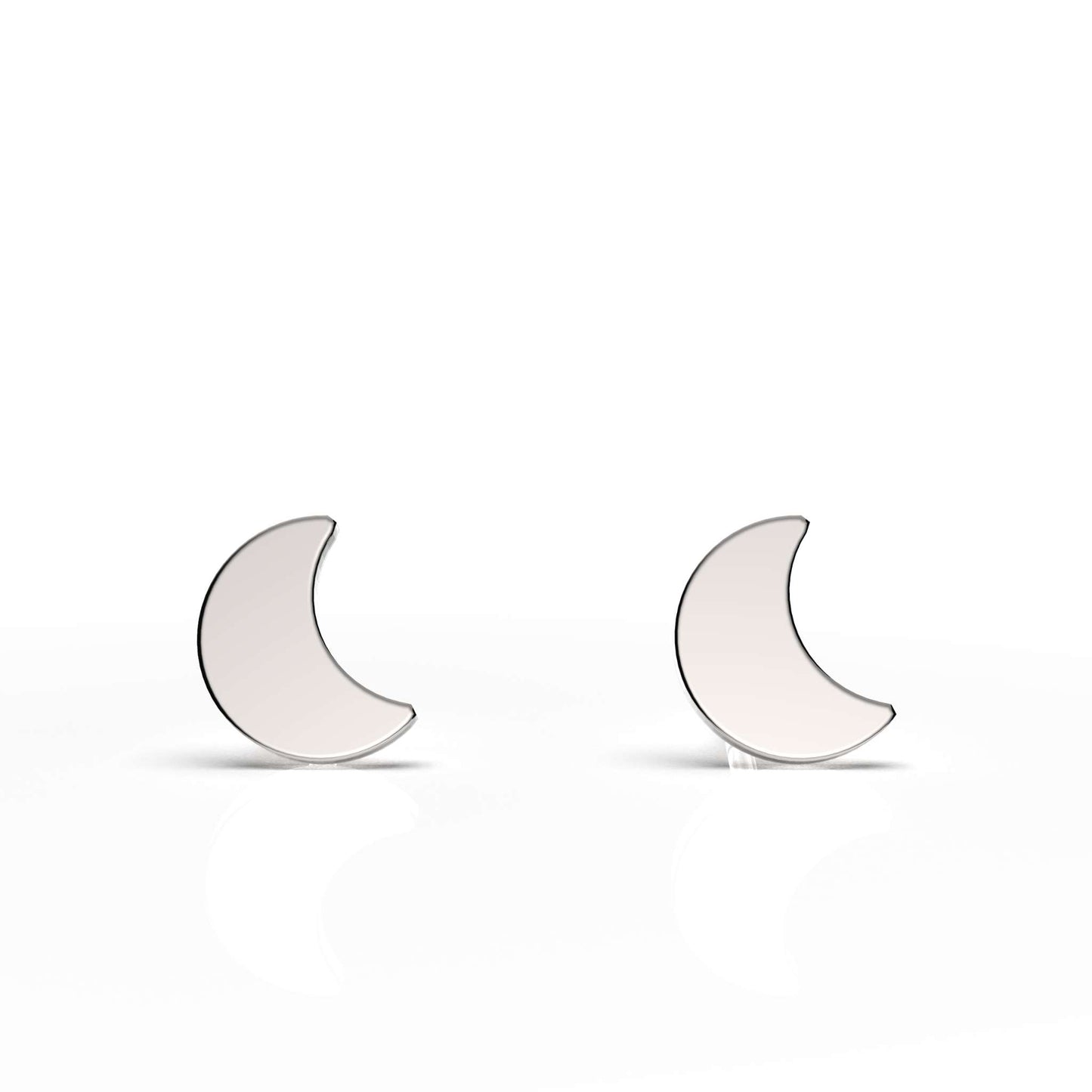 Moon Phases Stud Earrings