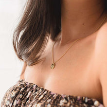 Load image into Gallery viewer, No Rain, No Flowers Necklace | Pendant Necklace | The Ovl Collection
