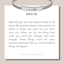 Load image into Gallery viewer, &quot;Brave&quot; Bracelet For Girls
